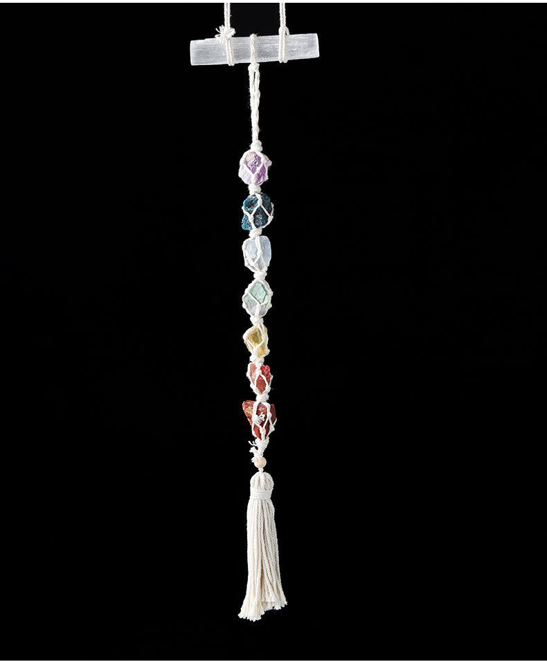 Seven-Color Crystal Hanging Ornament