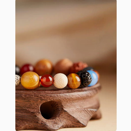 18-Seed Bodhi Bead Bracelet