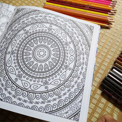 Zen Mandala Coloring Book