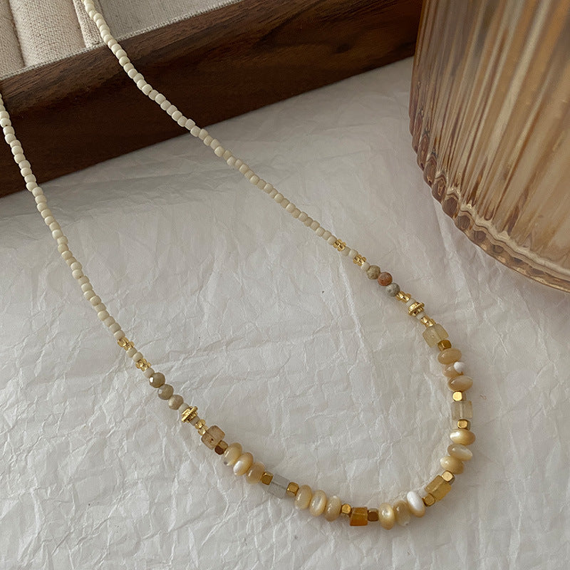 Sunstone Crystal Necklace