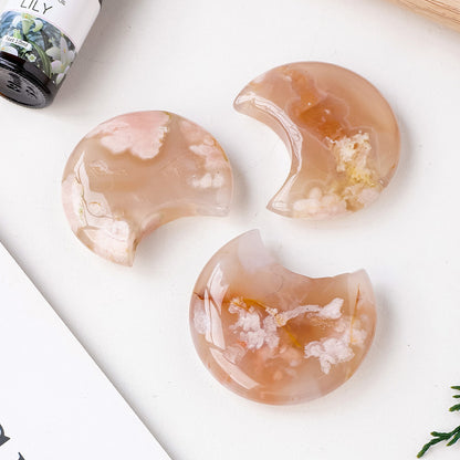 Cherry Blossom Agate Moonstone