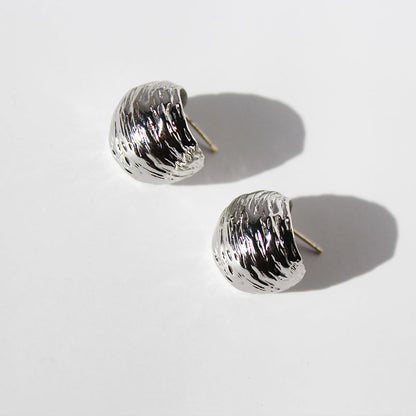 Brushed Texture Earrings